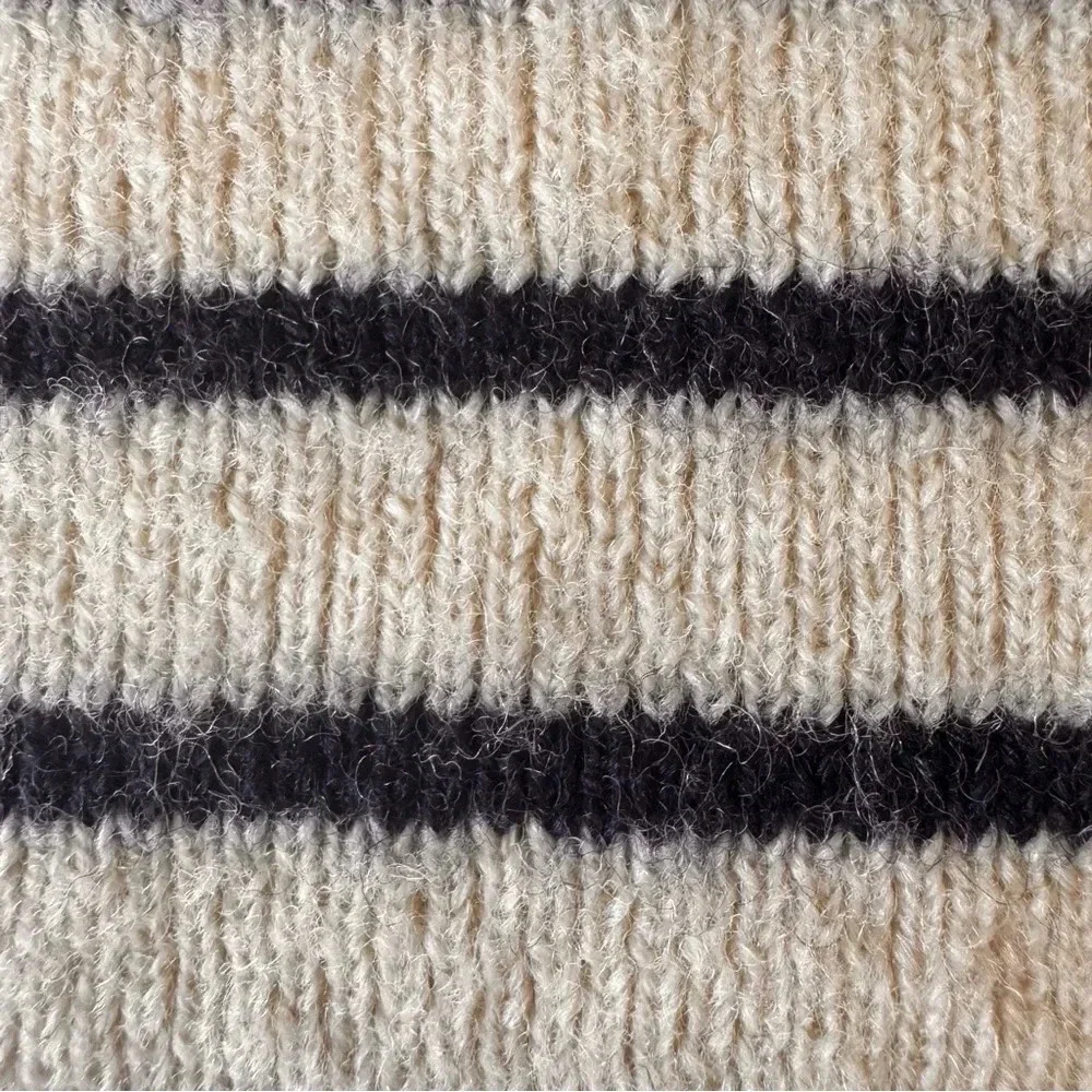 Saint James Navy and Cream Striped Sweater - Picture 14 of 15